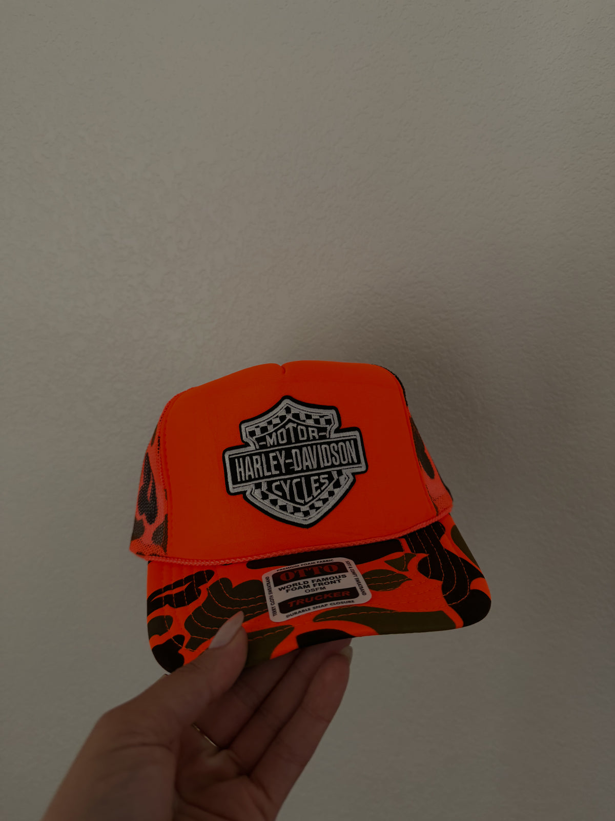 Harley Davidson  checkered n camo