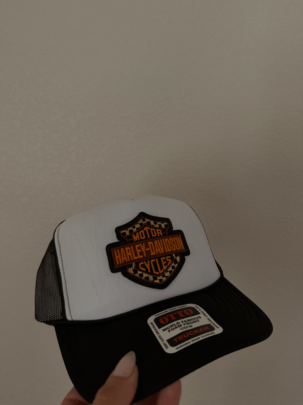 brown harley davidson
