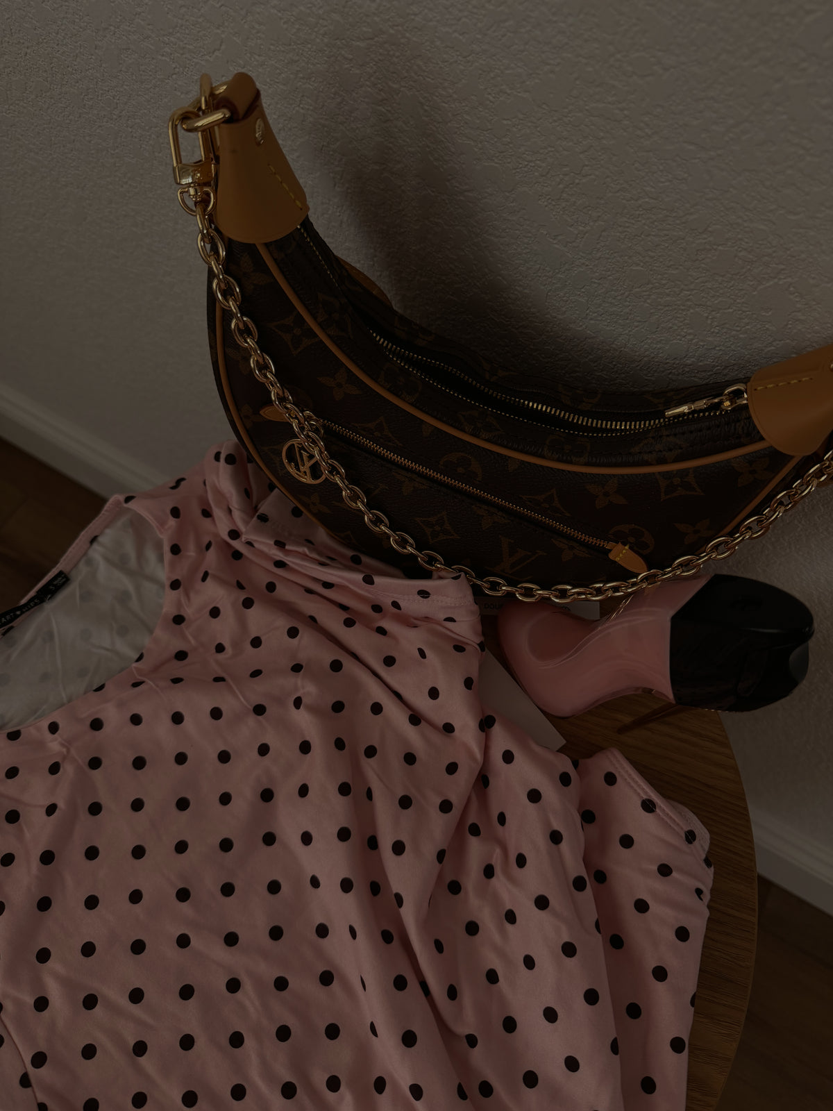 dotted daisy body suit
