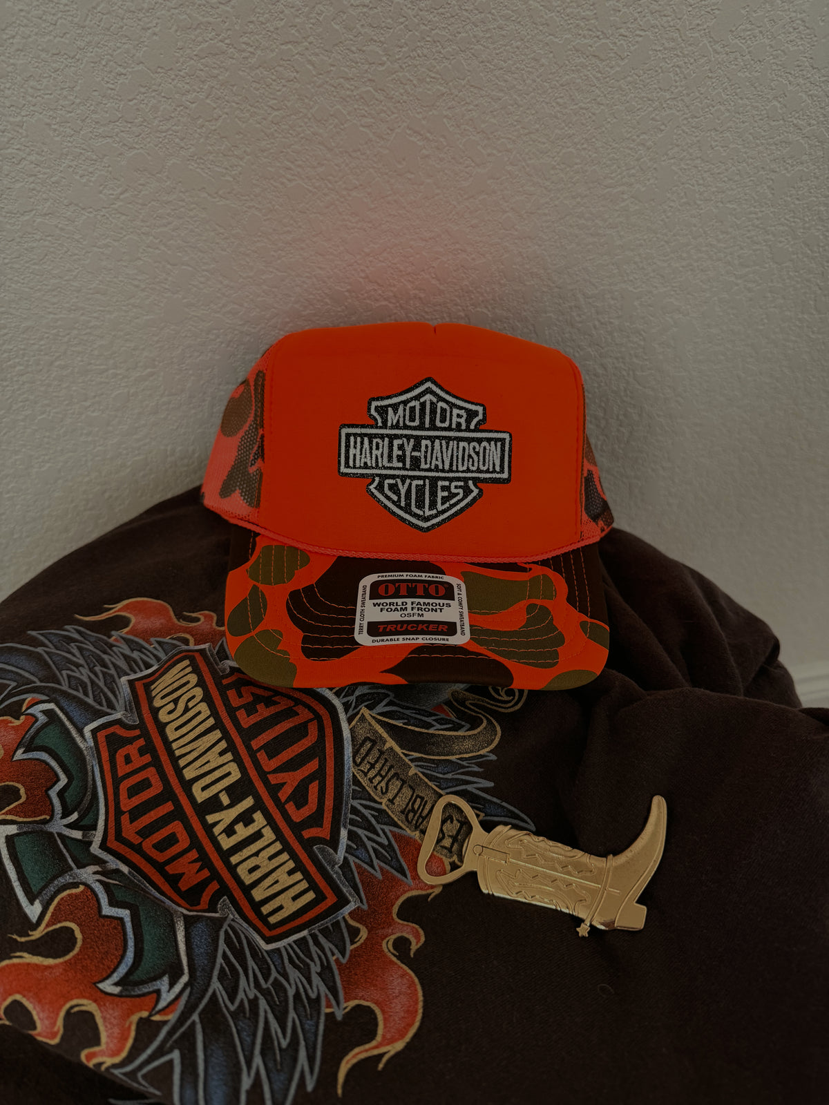 Harley Davidson Black Glitter