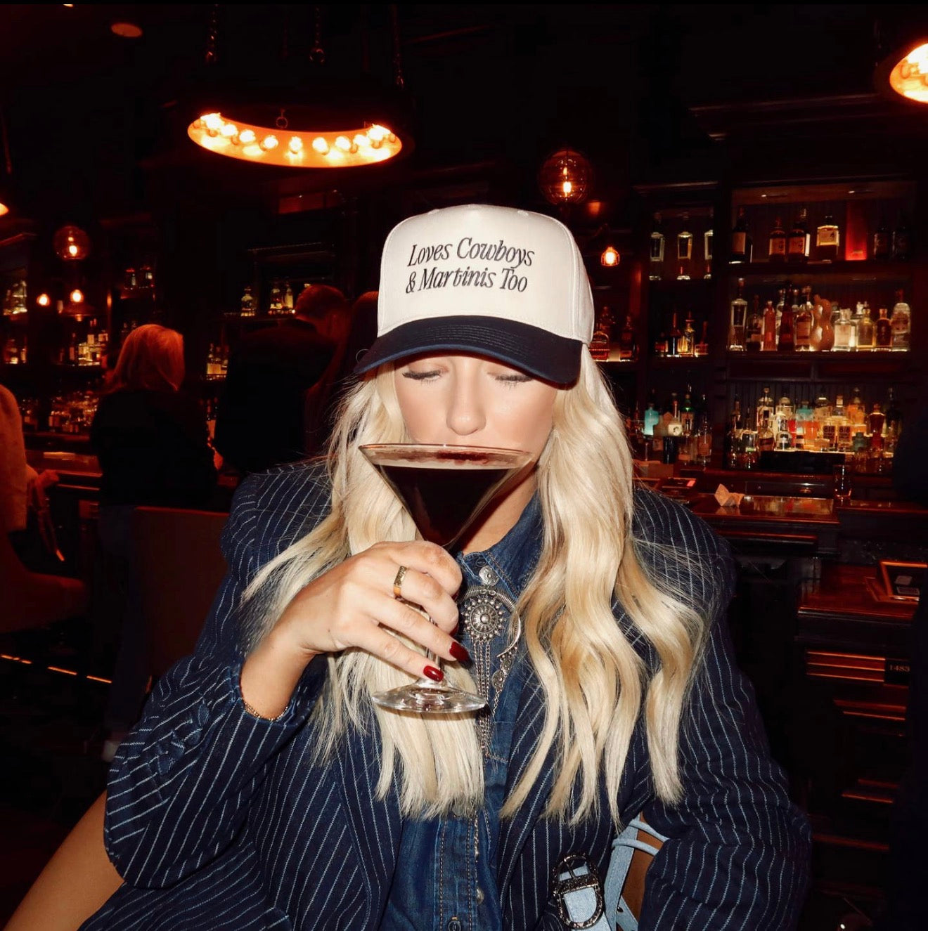 Loves Cowboys and Martinis Too