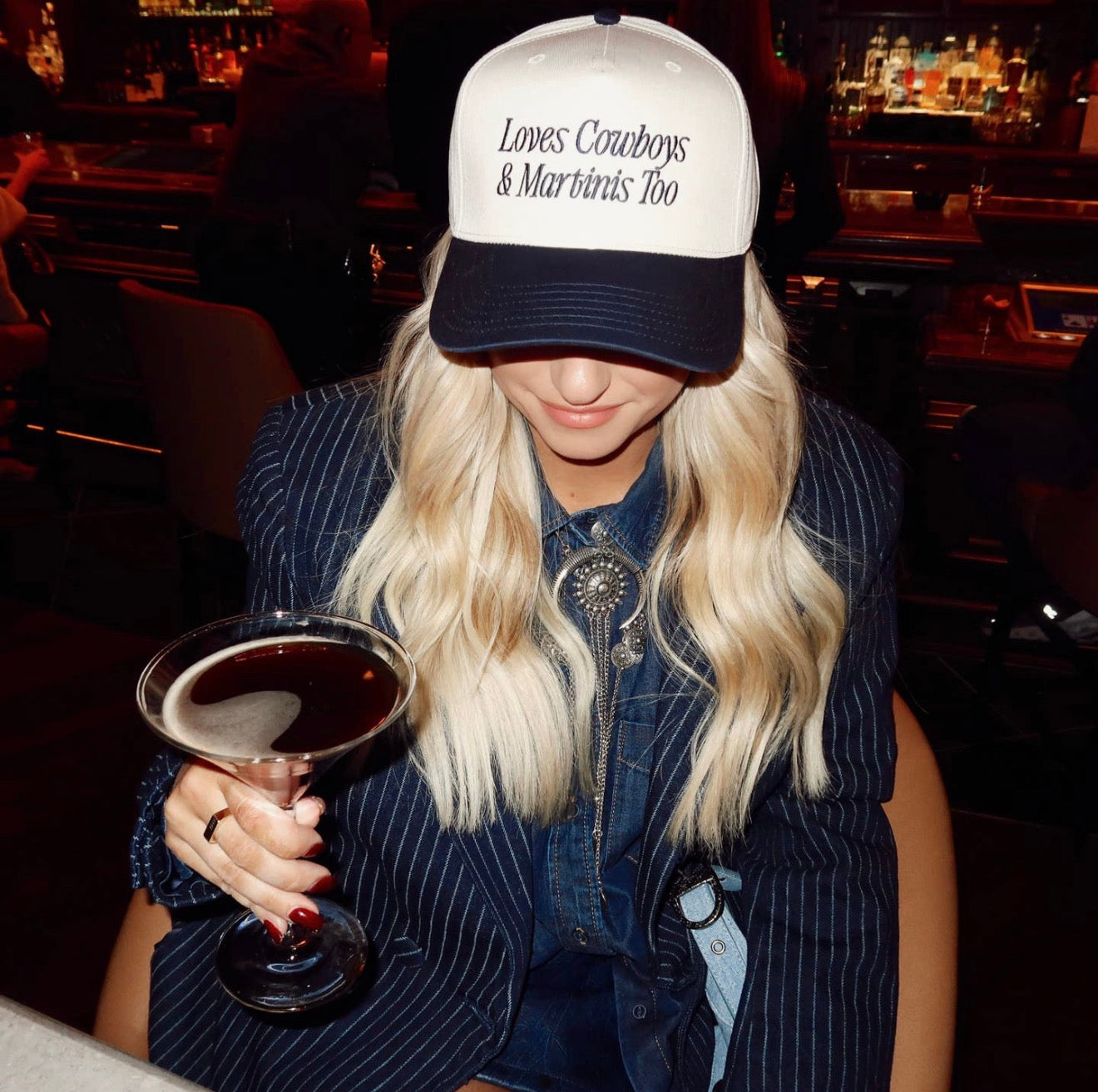 Loves Cowboys and Martinis Too